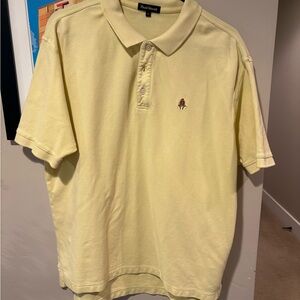 Paul Stuart Yellow Polo Shirt for Men